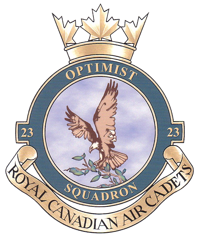 23 Optimist Squadron crest